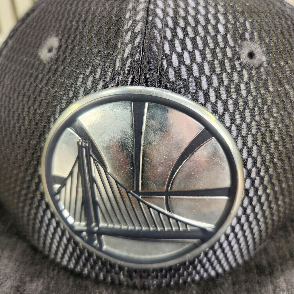 New Era 9fifty Golden State Warriors Hat Cap Snapback Youth Gray NBA Team Sports - Picture 3 of 12